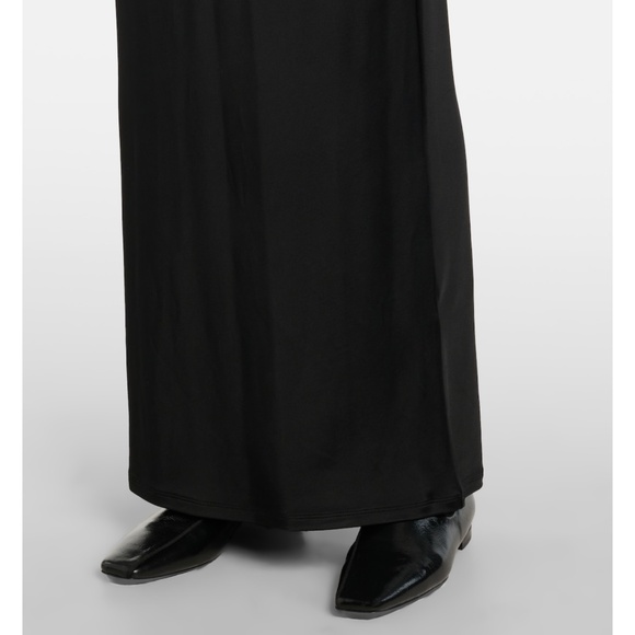 TOVE Iana V-neck Maxi Jersey Ruched Maxi Dress Size 10 - Picture 4 of 16